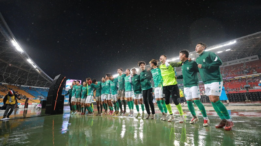 貴陽“城超”決賽現場。