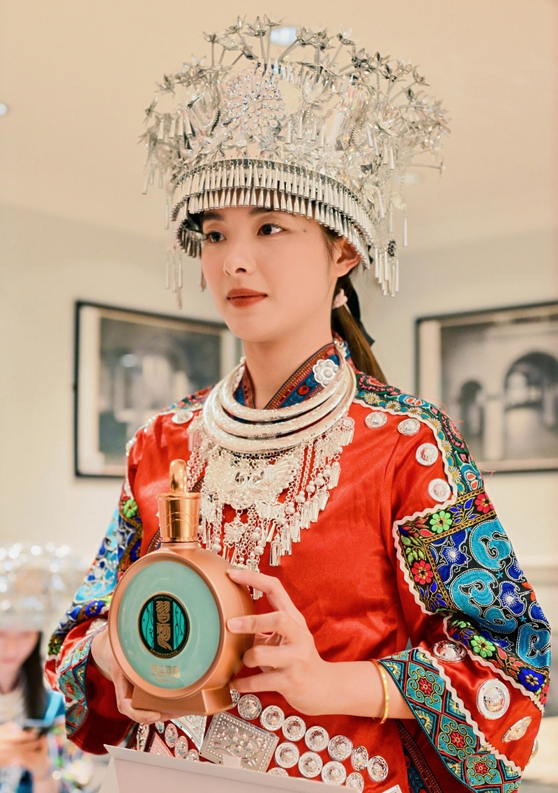 貴州習酒亮相中歐藝術交流音樂會現場。 楊浩鵬攝