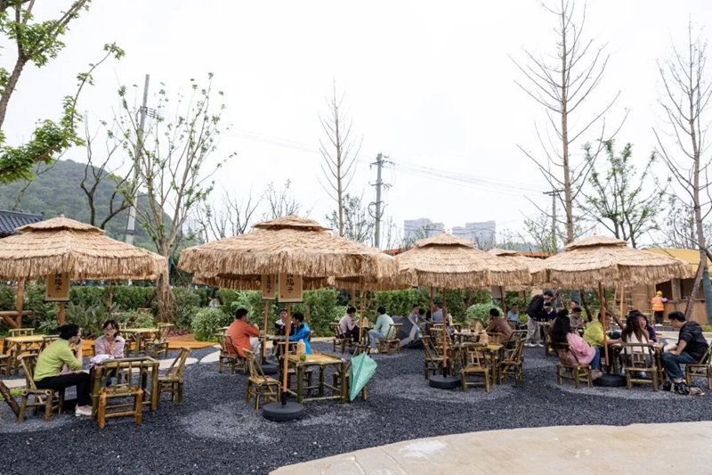 4、項目打造的“貴陽院子” 。