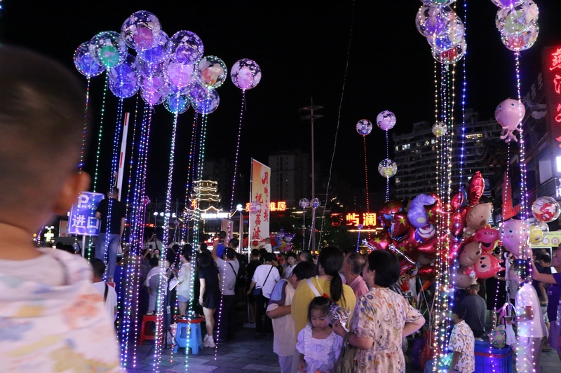 無人機表演現場。