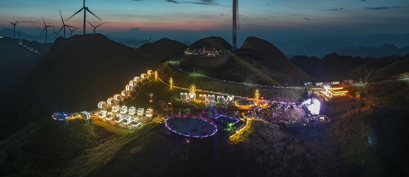 玉簪花景區夜景。黃源匯 攝.jpg