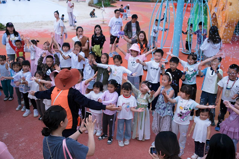 試營業期間人氣火爆?！盎没觵oung”項目供圖