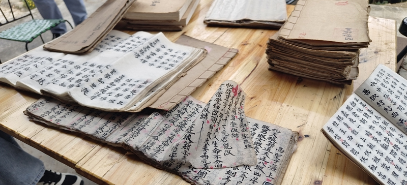 4、民族古籍 。梁佳雪攝