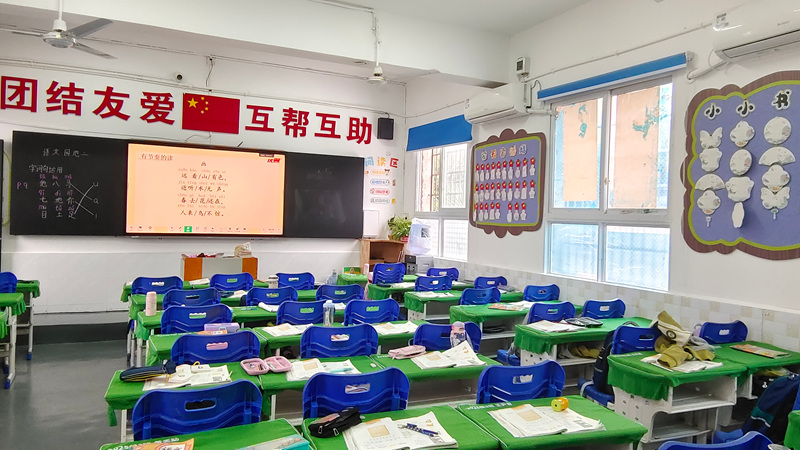 石阡縣第八小學教室。