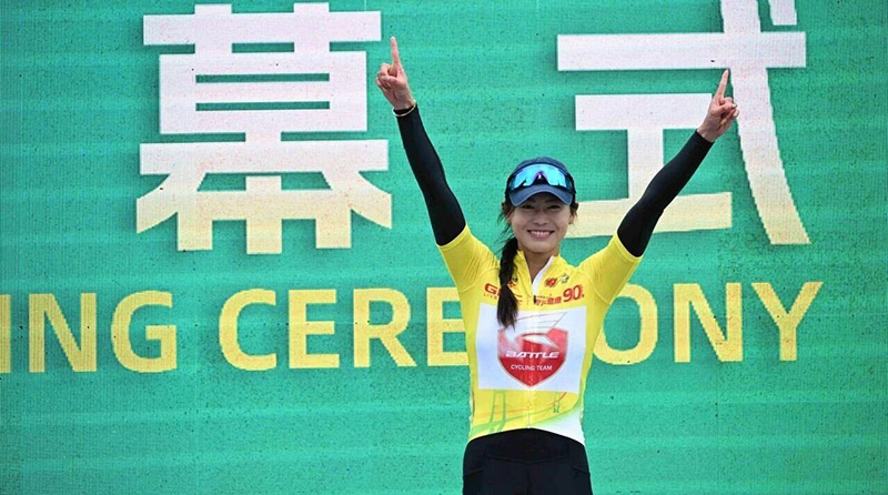 三衫得主邱天慧。