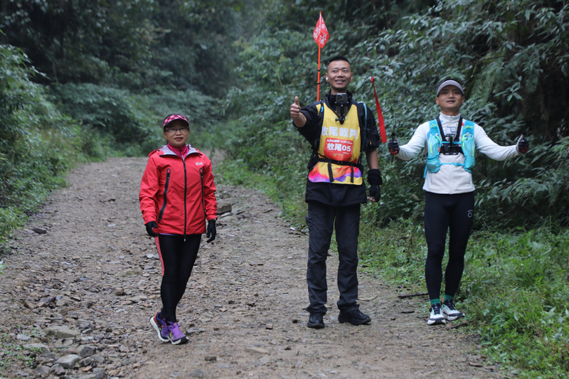  選手打卡。觀山湖區融媒體中心供圖
