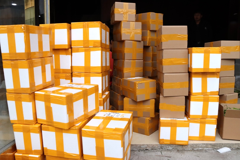 獨山“村播”打通農貨出村“最后一公里” 。