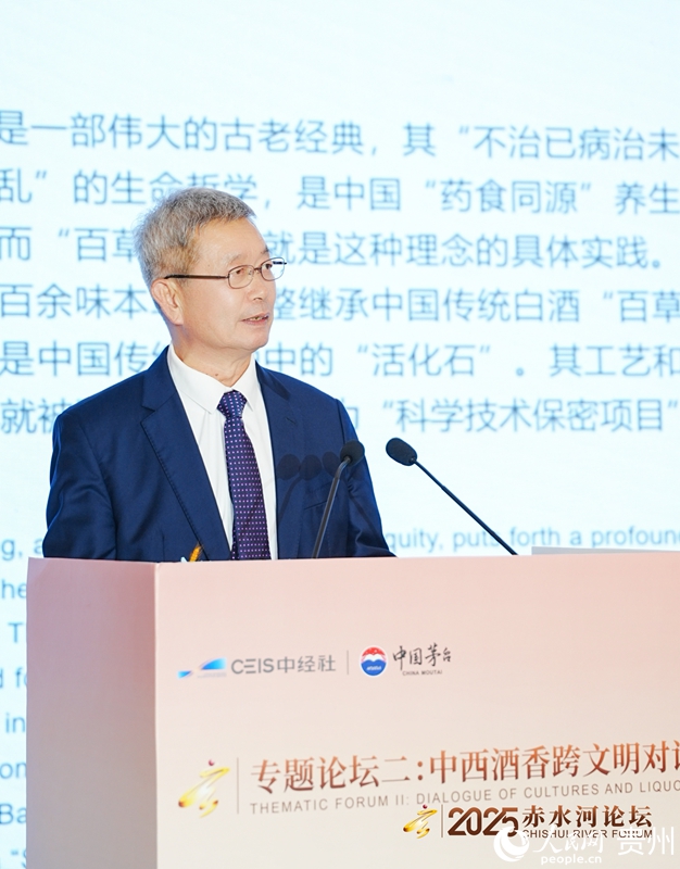 蔡友平在論壇現場發言。人民網記者 高華攝