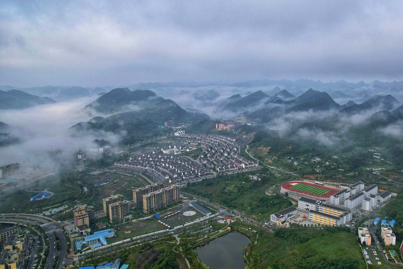 花都城區一隅。