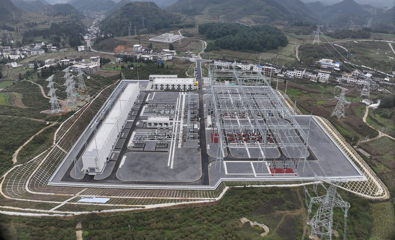 金海湖變電站。