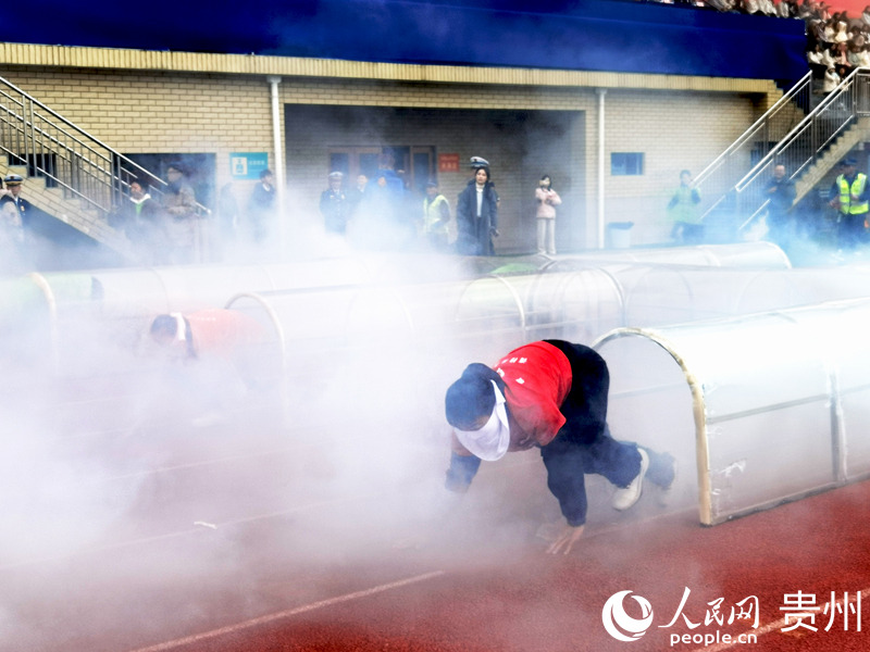 比賽現場。人民網記者 王秀芳攝