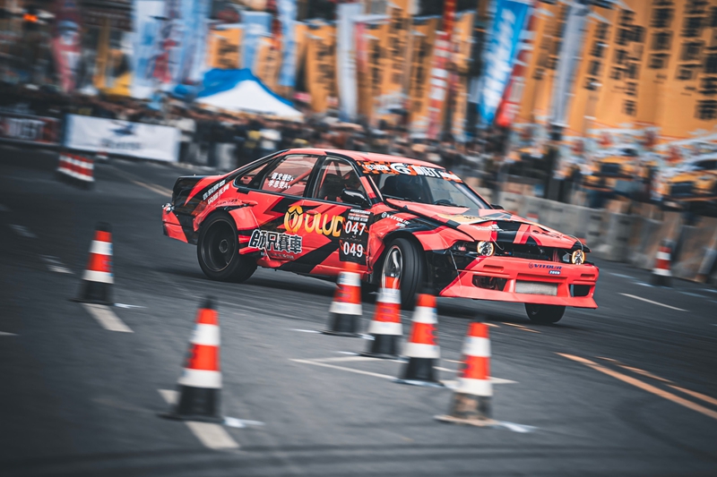 激烈的比賽現場。